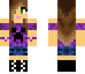 purple creeper girl