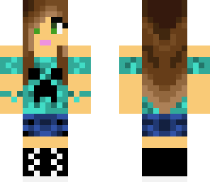 blue creeper girl