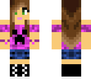 pink creeper girl