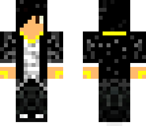 black cool suit