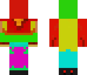 colorful man