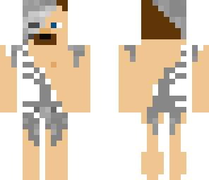 half man half skeleton