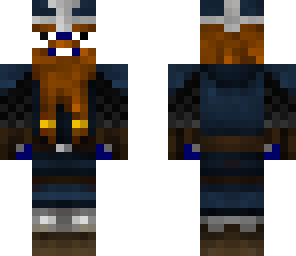 viking blue face