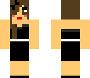 d***zyb in a black dress fixed
