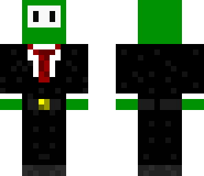 alien in suit