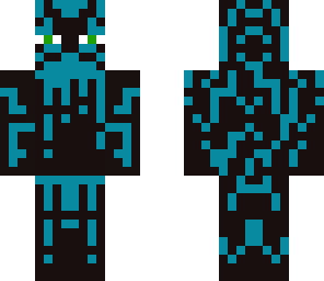 teal-blue enderman