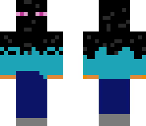 half steve half enderman