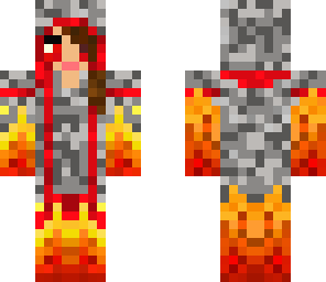 fire suit girl