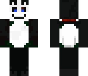 panda with blue eyes