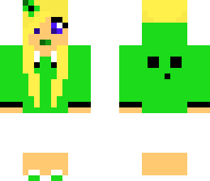 green slime girl
