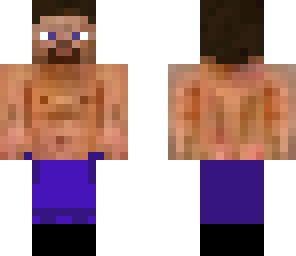 shirt less steve
