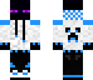fluro blue enderman dj