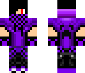 evil purple dj
