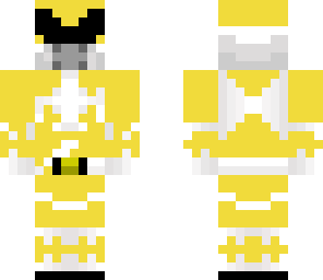 Yellow Power Ranger | Minecraft Skin
