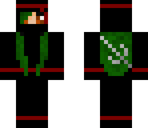 green ninja girl