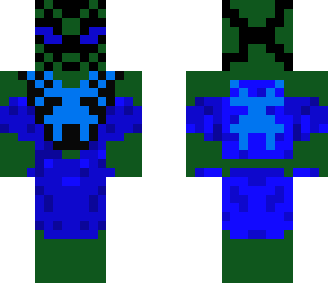 green spider man