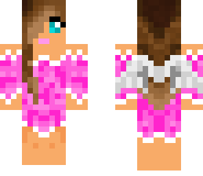 beautiful pink exotic angel