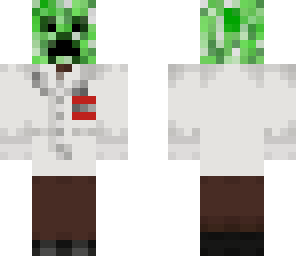 creeper in a tnt outfit