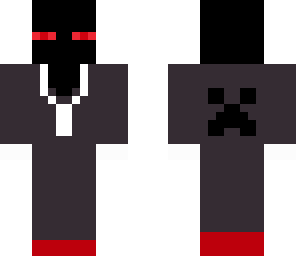 evil enderman in a suit