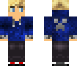 blue hoodie- boy