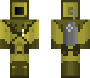 old diving suit