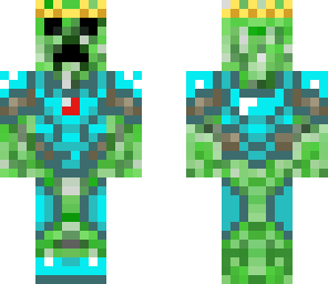 creeper king diamond armour