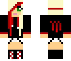 monster energy girl red fixed