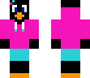 cool girl penguin