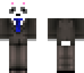 panda suit glasses