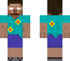 herobrine steve is on holliday