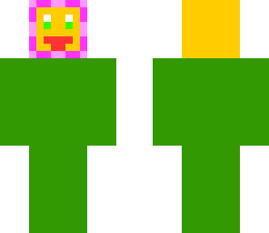 flower person