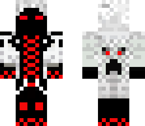 hooded red man