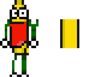 surprised banana