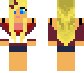 my blonde character