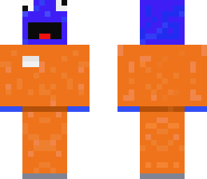 cookie monster prison suit
