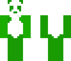 only real green panda