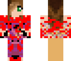random color girl
