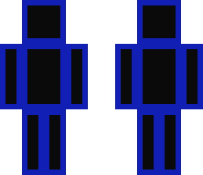 blue man