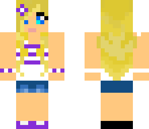 super update purple striped blonde