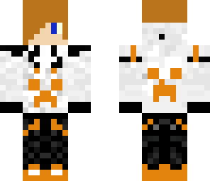 creeper hoodie with orange headphones