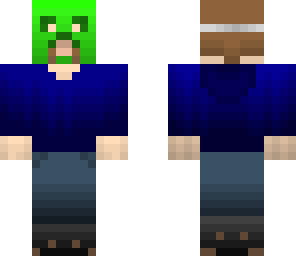 imrus1234 in creeper mask