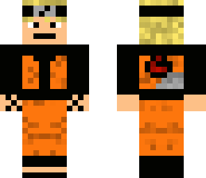 naruto uzumaki with symbol on the back