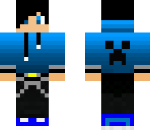 blue teenager