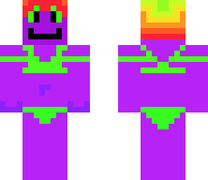 purple girl