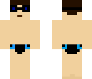 swimming person