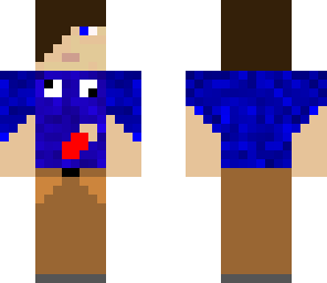 guy with blue shirt