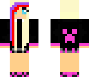 the colorful creeper girl