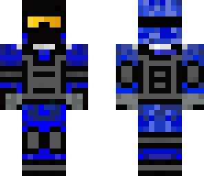 blue soldier