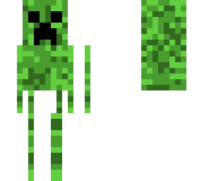 creeper body with red headphones