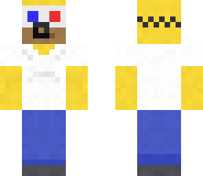 homer simpson amazed and with 3d glasses